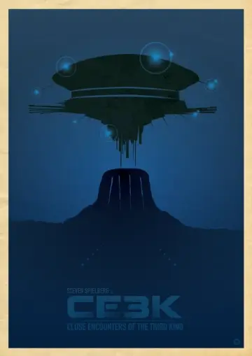 Poster to the movie "Close Encounters of the Third Kind" #221936