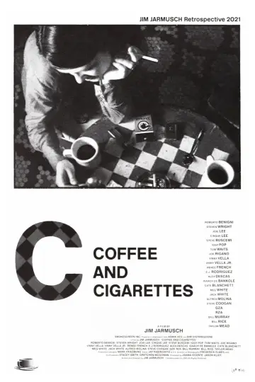 Poster to the movie "Coffee and Cigarettes" #956198