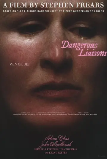 Poster to the movie "Dangerous Liaisons" #835042