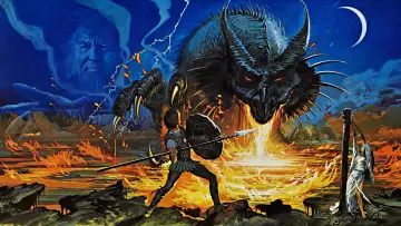 Backdrop to the movie "Dragonslayer" #1584907