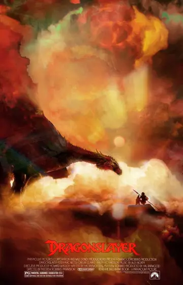 Poster to the movie "Dragonslayer" #903536