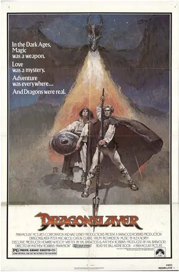 Poster to the movie "Dragonslayer" #903542