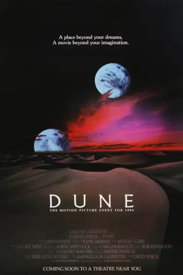 Poster to the movie "Dune" #529005