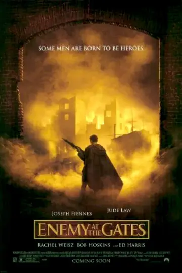 Poster to the movie "Enemy at the Gates" #690330