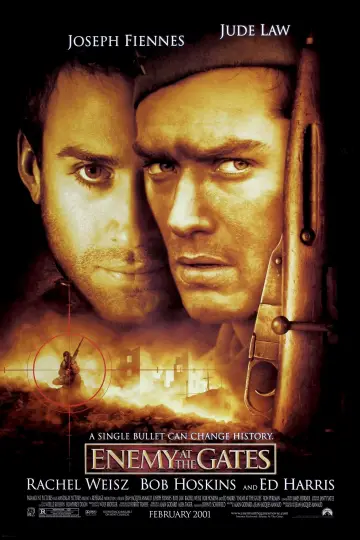 Poster to the movie "Enemy at the Gates" #690331