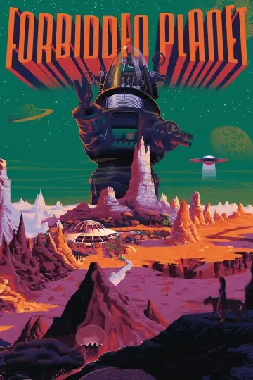 Poster to the movie "Forbidden Planet" #721230