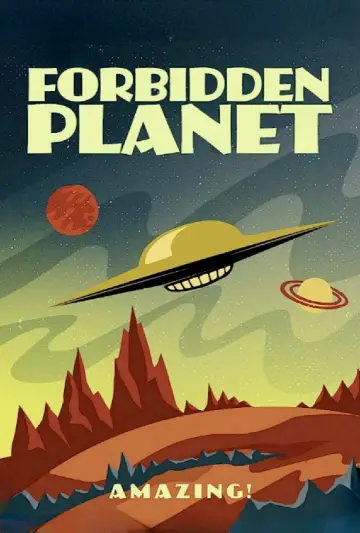 Poster to the movie "Forbidden Planet" #73999