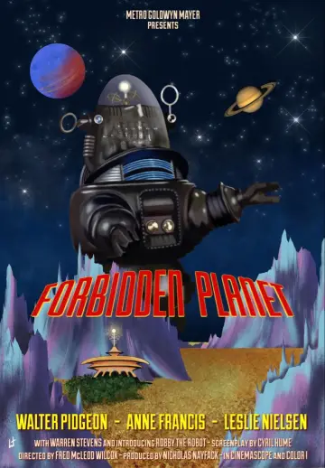 Poster to the movie "Forbidden Planet" #861519