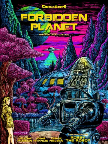Poster to the movie "Forbidden Planet" #861520