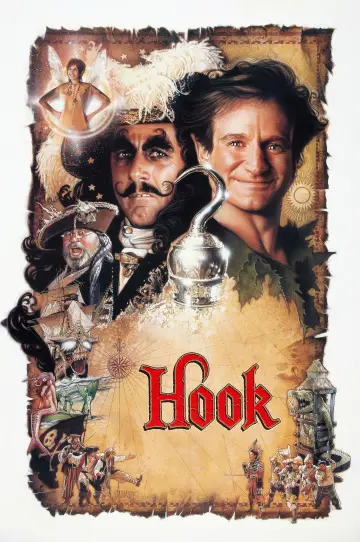 Poster to the movie "Hook" #619922