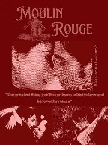 Poster to the movie "Moulin Rouge!" #931054