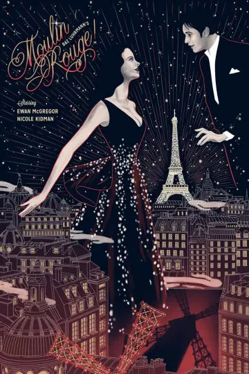 Poster to the movie "Moulin Rouge!" #931055