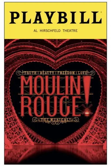 Poster to the movie "Moulin Rouge!" #965814