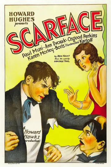 Poster to the movie "Scarface" #870424