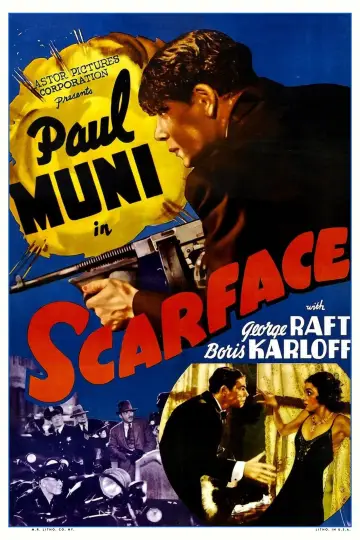 Poster to the movie "Scarface" #870427