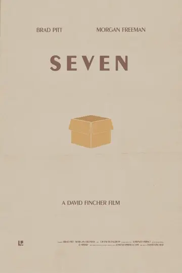 Poster to the movie "Se7en" #174344