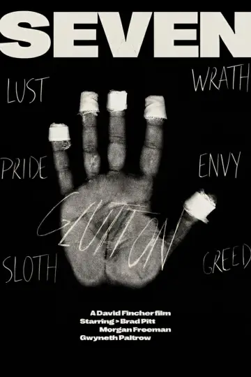 Poster to the movie "Se7en" #554839