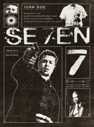 Poster to the movie "Se7en" #829652