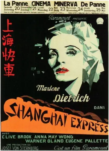 Poster to the movie "Shanghai Express" #1073843
