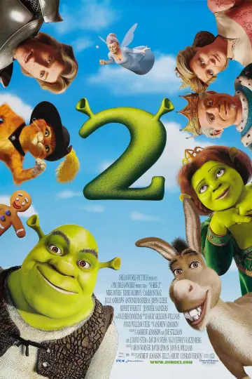 Poster to the movie "Shrek 2" #585333