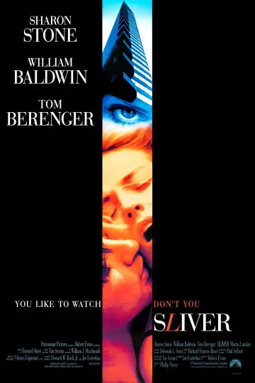 Poster to the movie "Sliver" #842477