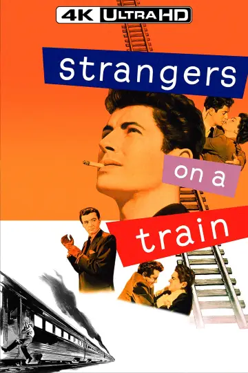 Poster to the movie "Strangers on a Train" #1533340