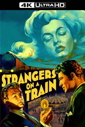 Poster to the movie "Strangers on a Train" #1533347