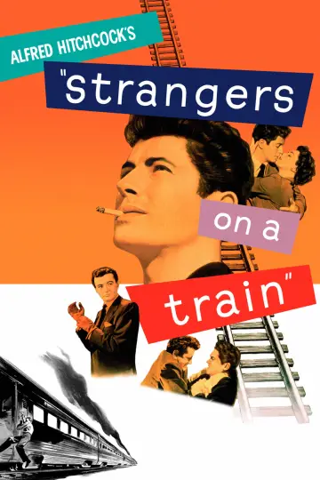 Poster to the movie "Strangers on a Train" #801739