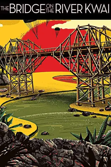 Poster to the movie "The Bridge on the River Kwai" #185459