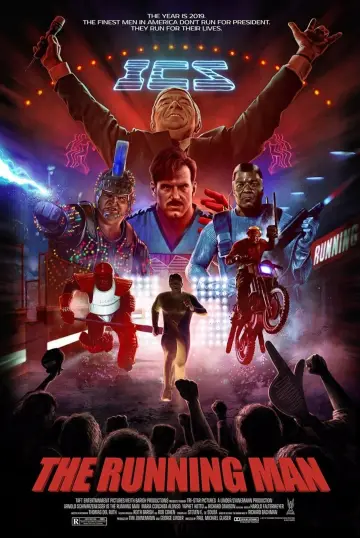 Poster to the movie "The Running Man" #280989