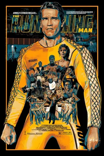 Poster to the movie "The Running Man" #70725