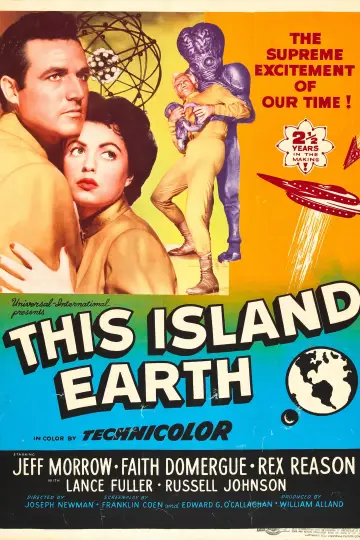 Poster to the movie "This Island Earth" #1051954
