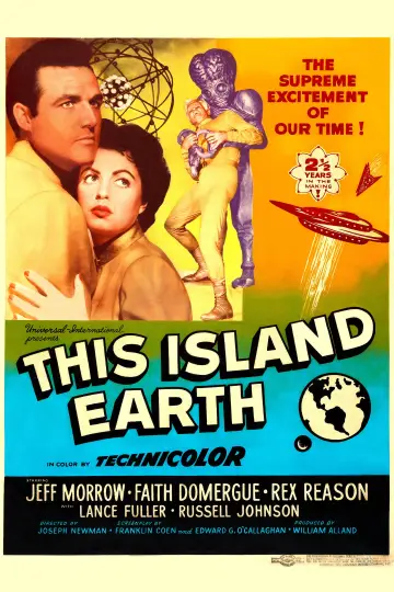 Poster to the movie "This Island Earth" #1051961