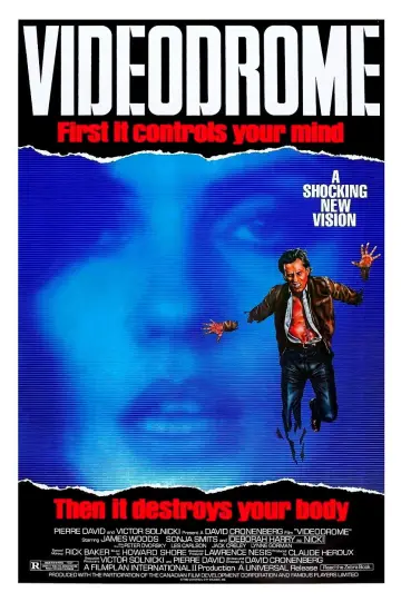 Poster to the movie "Videodrome" #694406