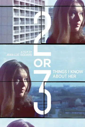 Poster to the movie "2 or 3 Things I Know About Her" #1051699