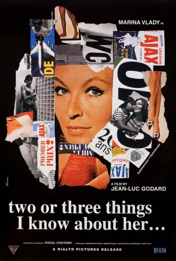 Poster to the movie "2 or 3 Things I Know About Her" #1051700