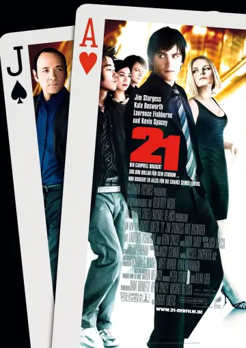 Poster to the movie "21" #1630038