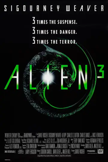 Poster to the movie "Alien³" #630613