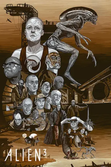 Poster to the movie "Alien³" #630628