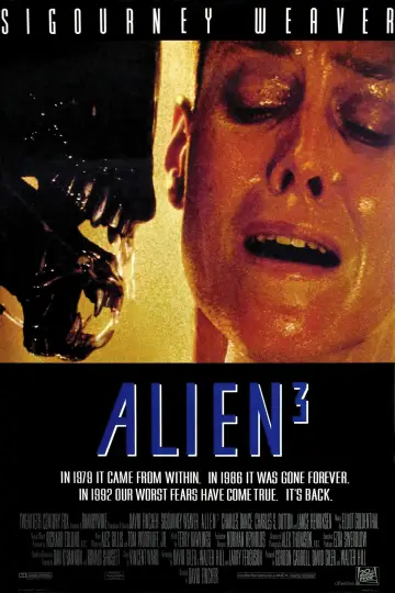 Poster to the movie "Alien³" #630654
