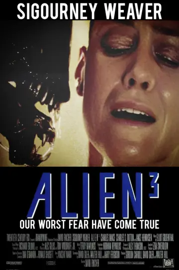 Poster to the movie "Alien³" #630660