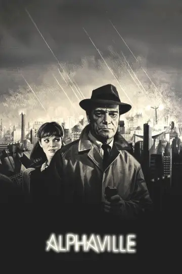 Poster to the movie "Alphaville" #992945