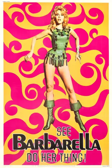 Poster to the movie "Barbarella" #923116