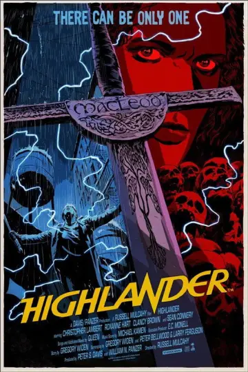 Poster to the movie "Highlander" #803379