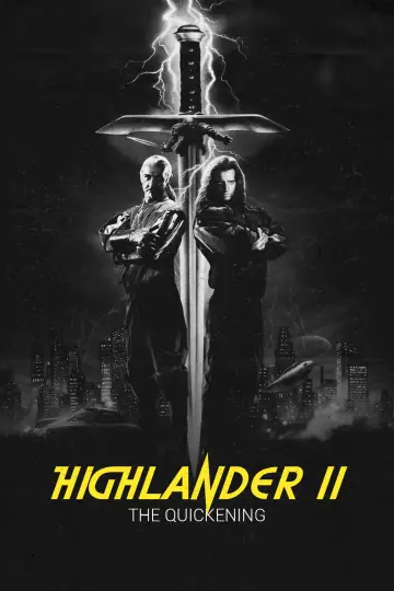 Poster to the movie "Highlander II: The Quickening" #1007771