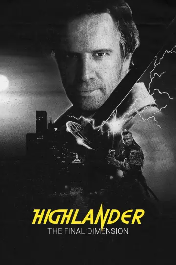 Poster to the movie "Highlander: The Final Dimension" #1006469