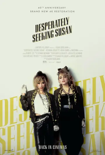 Poster to the movie "Desperately Seeking Susan" #1001940