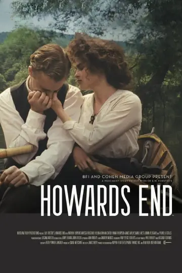 Poster to the movie "Howards End" #892227
