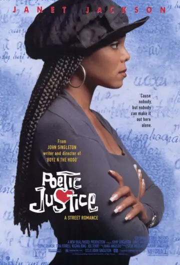 Poster to the movie "Poetic Justice" #879884