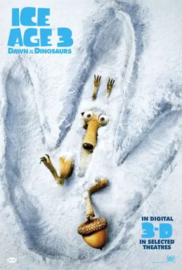 Poster to the movie "Ice Age: Dawn of the Dinosaurs" #595332